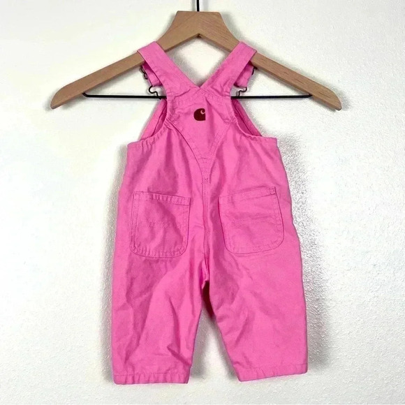 Baby Girl Carhartt Overalls - Picture 2 of 5